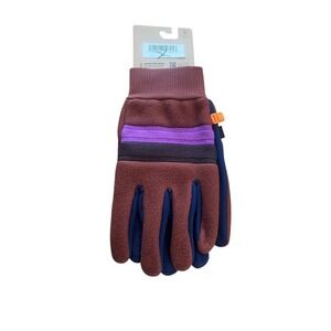 Cotopaxi Teca Fleece Full Finger Glove Blue Brown Size XXL